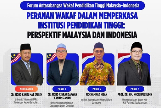 Seriusi Kerjasama Internasional; IAIM Lumajang dan UiTM Malaysia adakan Forum Antar Bangsa Waqof Pendidikan Tinggi Malaysia-Indonesia