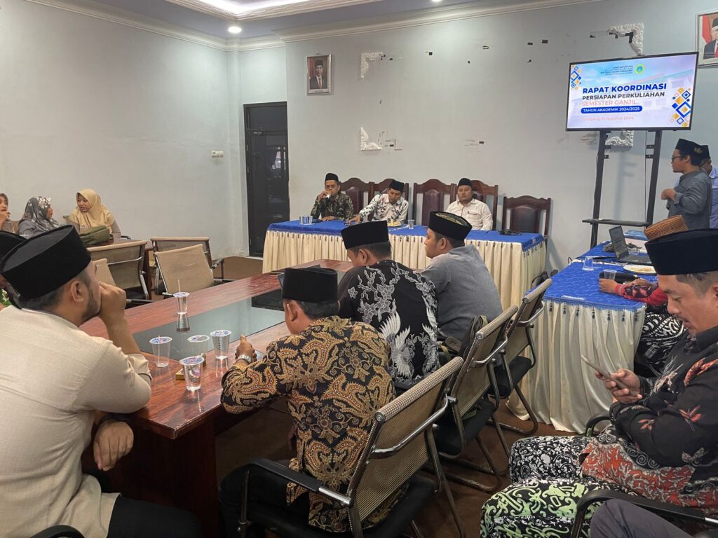 Rapat Koordinasi dan Sosialisasi Persiapan Perkuliahan Semester Ganjil Tahun Akademik 2024/2025